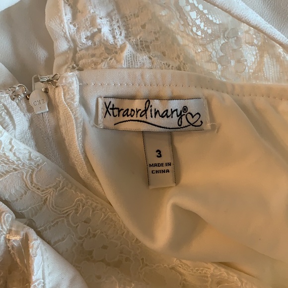 White dress - Picture 3 of 3